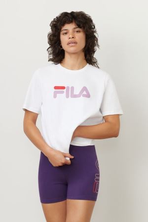 FILA Beatriz High Waist Bikes Shorts Red,Womens Clothing | CA.KRFDIX250